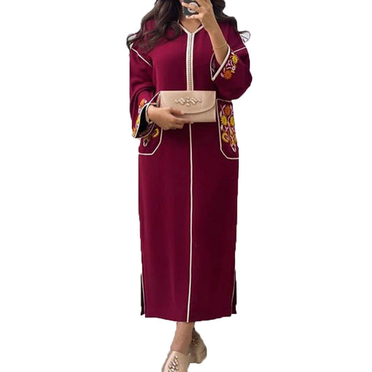 Muslim Dress Dubai Hijab Long Women Hooded Fashion Elegant Long Dress