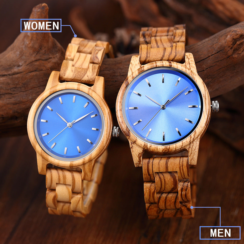 Ultra-thin fashionable simple gifts wooden watch