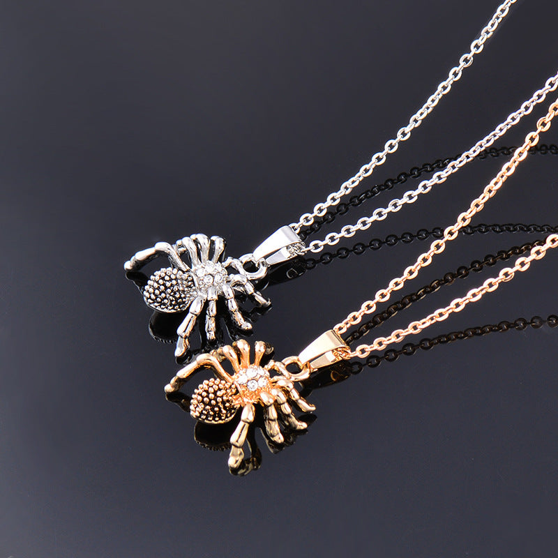 Spider necklace for women and men fashion jewelry