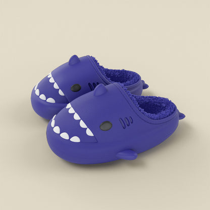 Hai-Schuhe für Kinder niedliche wasserdichte warme Hausschuhe Heimschuhe für Kinder