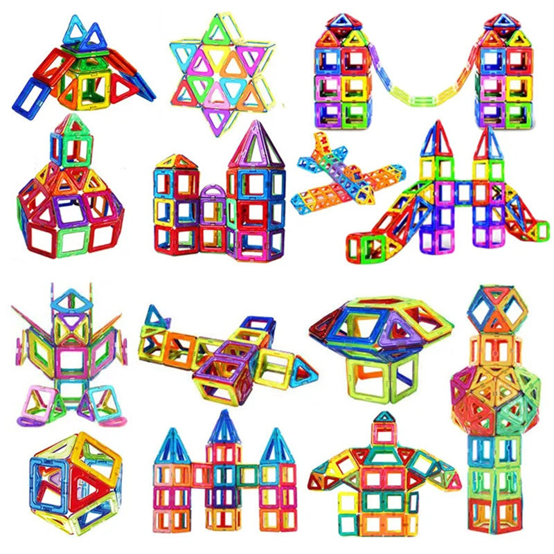 Magnetische Bausteine DIY Magnete Spielzeug für Kinder Designer Bauset Geschenke für Kinder Spielzeug