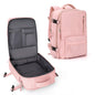 Fashionable travel backpack with large capacity