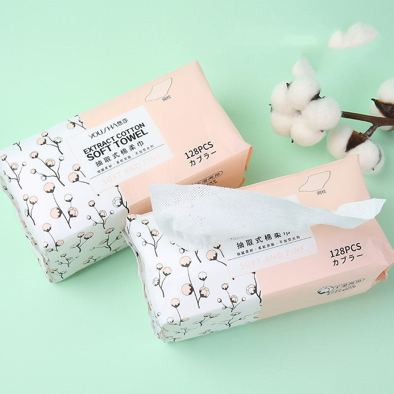 Removable Soft Cotton Sanitary Napkins Disposable Face Cloth