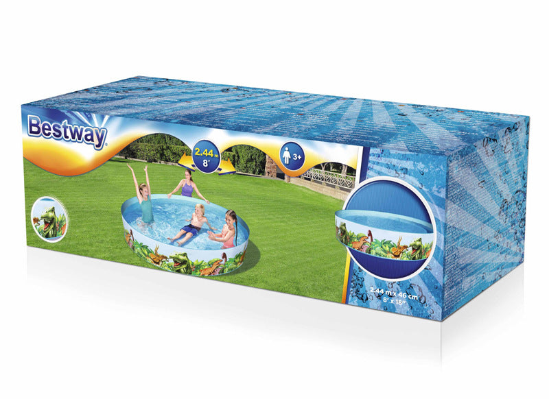 Hard adhesive outdoor swimming pool