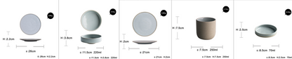 Household Dinner Plate Flat Plate Bowl And Plate Set