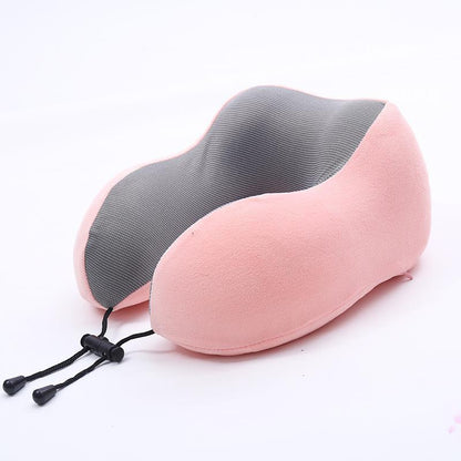 Memory foam travel pillow set