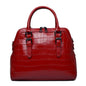 Handbag made of genuine leather fashionable bag made of cowhide for women