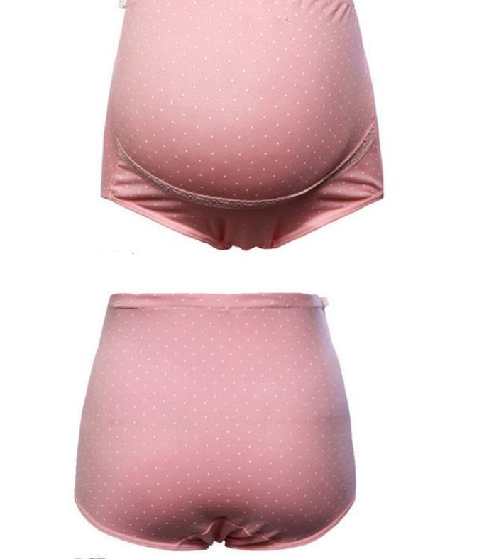 Underwear for pregnant women tummy tuck pants maternity clothes cotton underwear for pregnant women adjustable high waist pants 