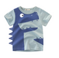 Children's Wear 2024 Summer New Korean Children's Boy Cotton T-shirt Men's Treasure In Children's Short Sleeves