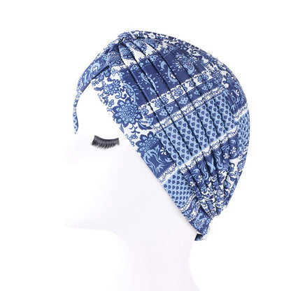 Women Fashion Hijab Cross Indian Hat