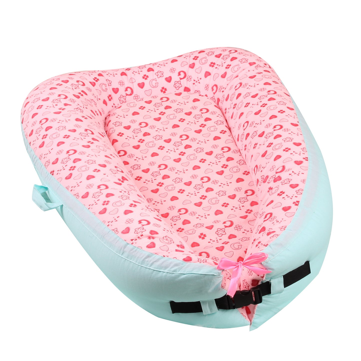 Portable Coax Baby Bed Cot Baby Uterine Bionic Bed Removable and Washable Newborn Bed