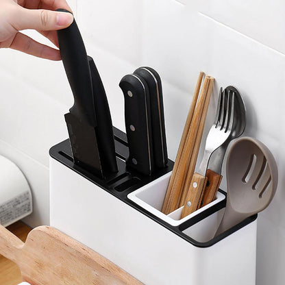 Tableware Storage Holder Kitchen Knife Plastic Storage Racks for Kitchen Cabinet