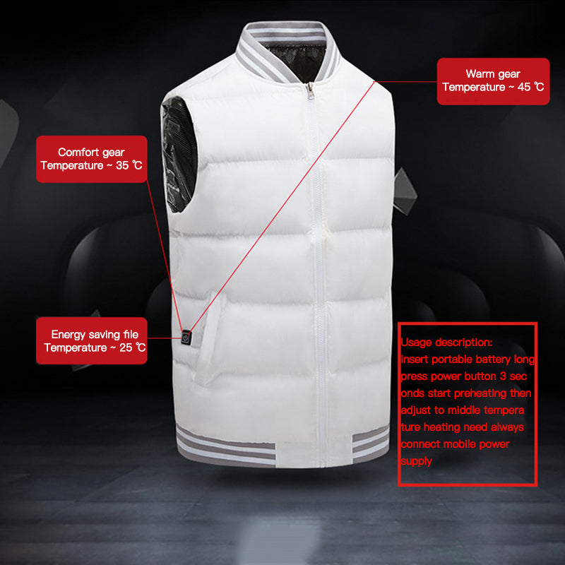 Intelligent electric heating vest