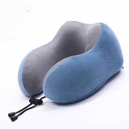 Memory foam travel pillow set