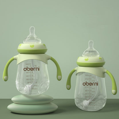 Large caliber anti-colic baby milk anti-fall baby bottle