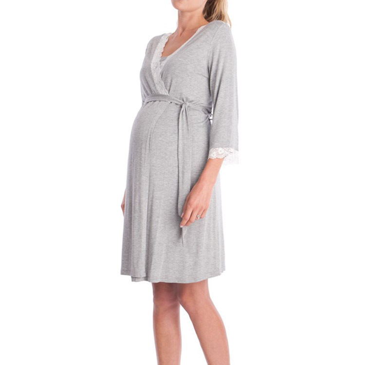 Pregnant Women Nightdress Maternity Nightwear