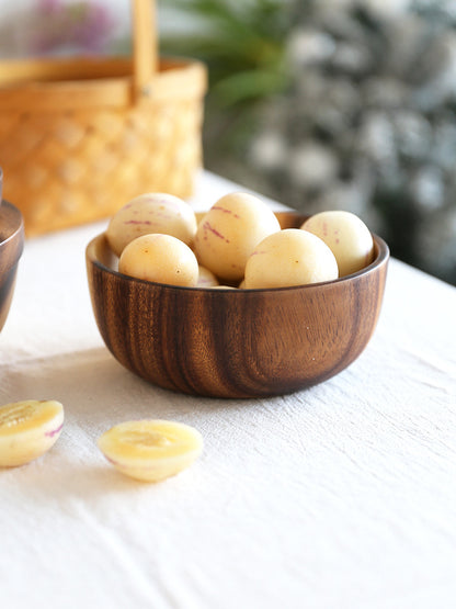 Acacia wood bowl Holz Gescher