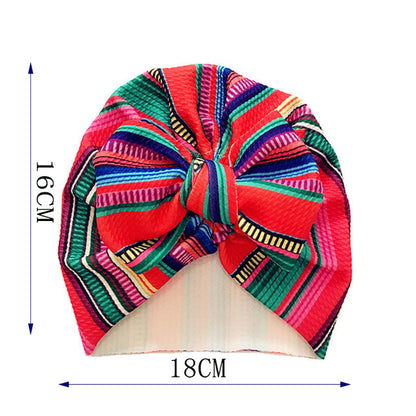 Knot Bow Baby Headbands Toddler Headscarves 6m-18m Baby Turban