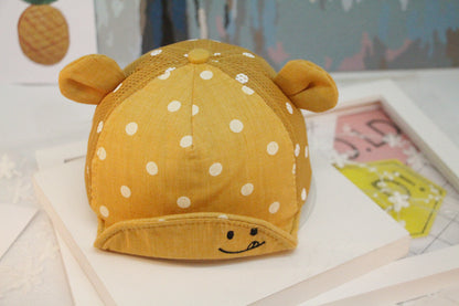 Baby summer sun hat. Baby cartoon sun hat