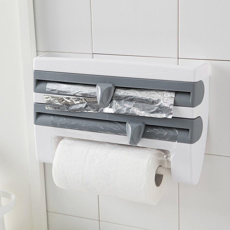 4-in-1 kitchen roll dispenser