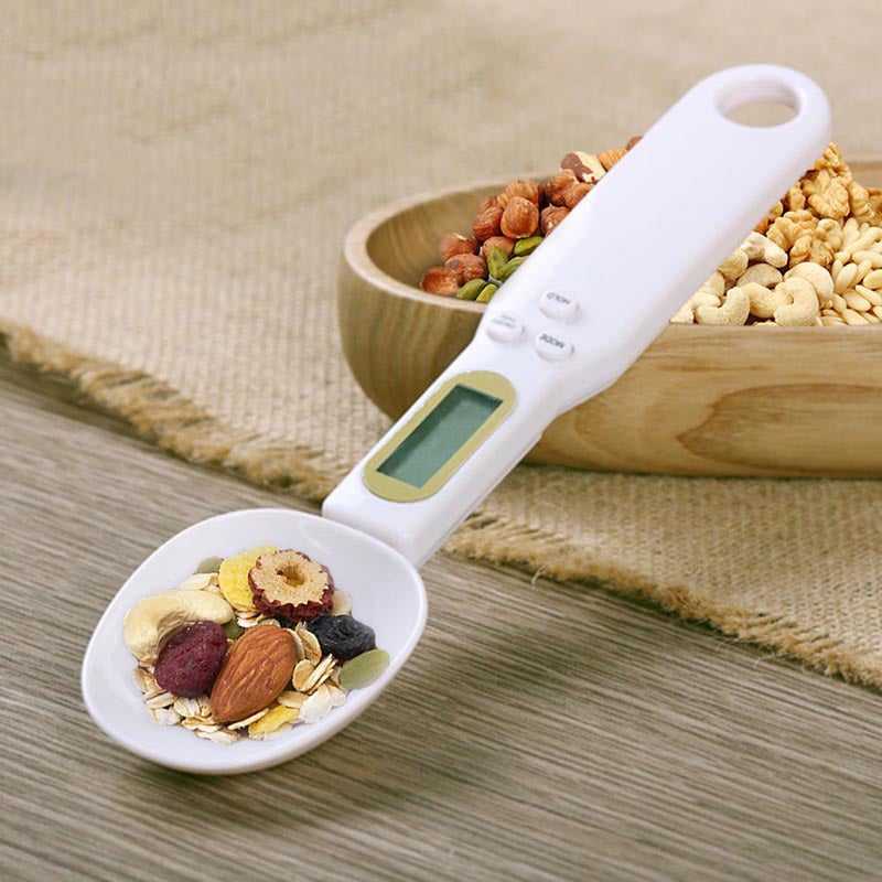 Digital Kitchen Scale Electronic Cooking Food Weight Measuring Spoon Gram Coffee Tea Sugar Spoon Scale Kitchen Tools