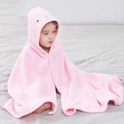 Bathrobe Children's towel Cape Animal bathrobe