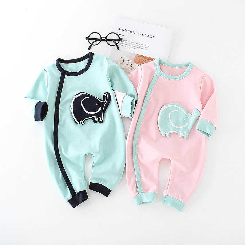 Baby cotton onesie for babies