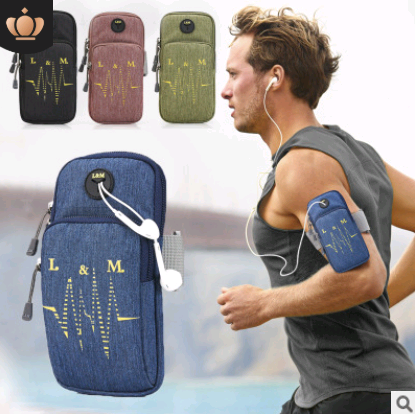 Kompatibel mit Apple Lauf-Handy-Armtasche für Männer und Frauen Sport-Armtasche für iPhone 7 oder 8 Plus wasserdichter Handy-Arm mit Fitness-Handgelenktasche
