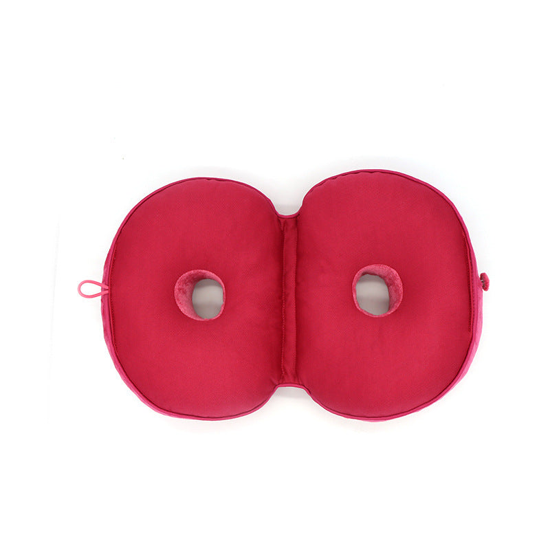 Multifunctional plush lovely hip pillow