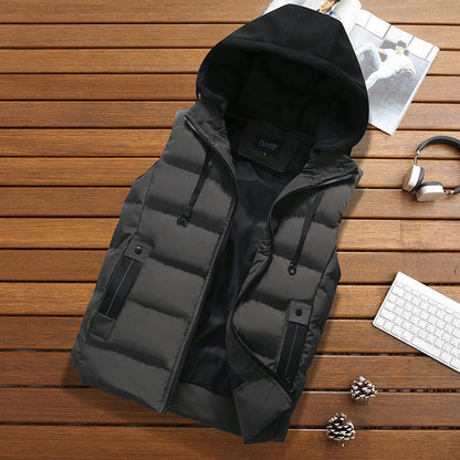 Warm padded vest