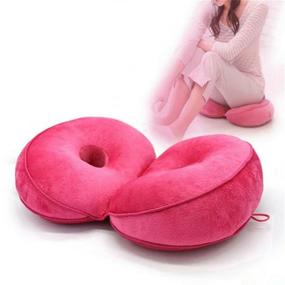 Multifunctional plush lovely hip pillow