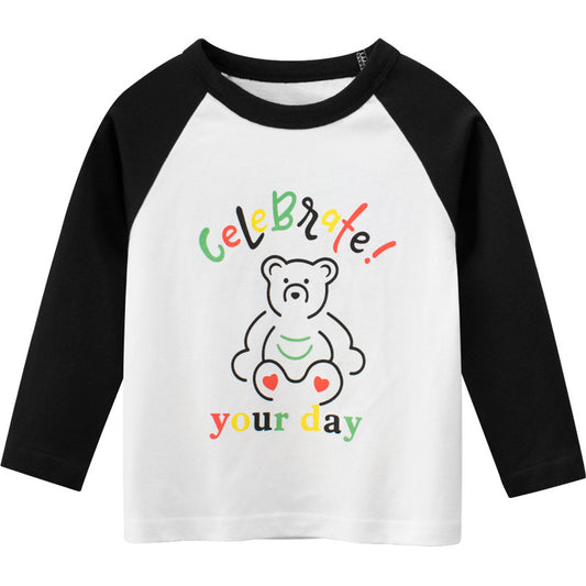 Spring Girls T-Shirt Long Sleeve T-Shirt Baby Clothes