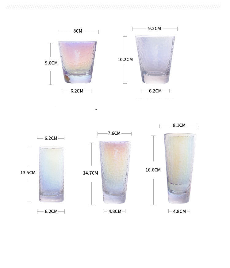 Household Water Juice Tea Wine Glass Drinking Cup