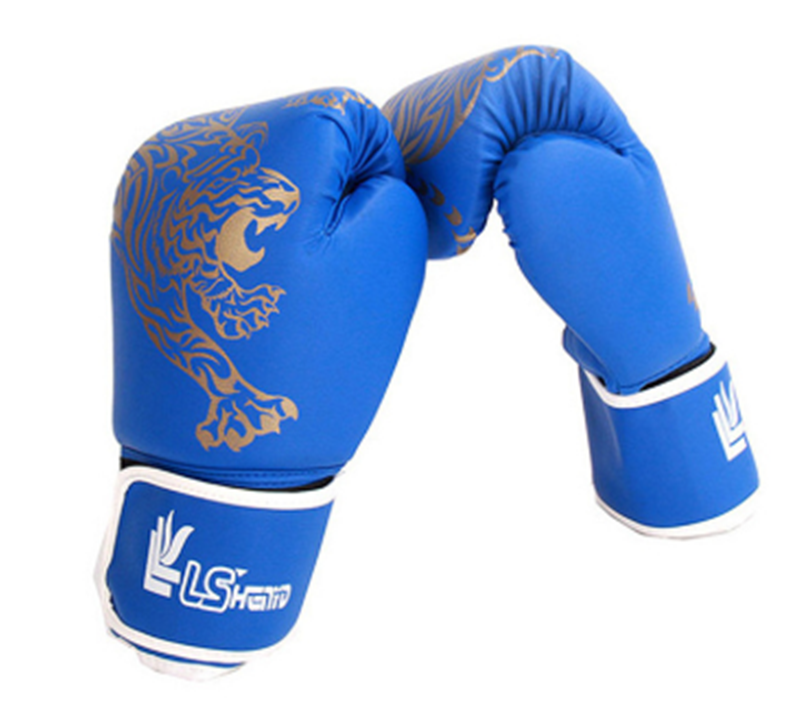 Flame Tiger boxing gloves. Boxing training gloves