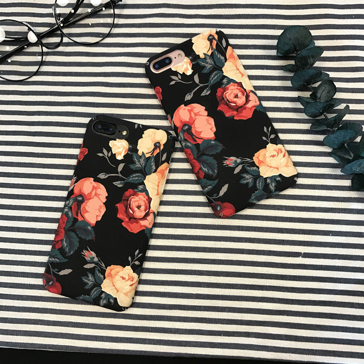 Retro mobile phone accessories roses