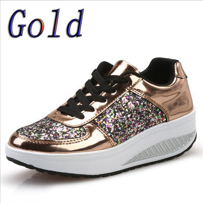 Women's sequin sneakers