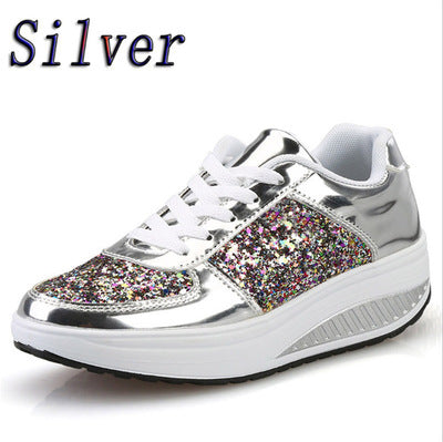 Women's sequin sneakers