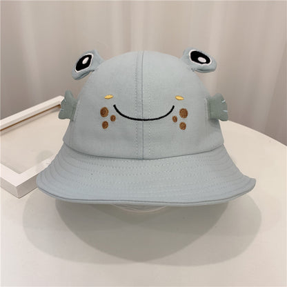 Neue Produkte Sonnenhut mit Kätzchen und Frosch kleiner Topfhut Babymütze