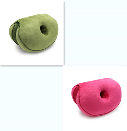 Multifunctional plush lovely hip pillow