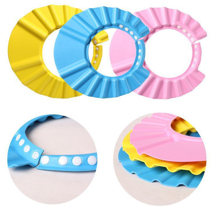 Baby Shampoo Cap Toddler Shampoo Cap Kids Shower Cap Baby Shower Cap Adjustable