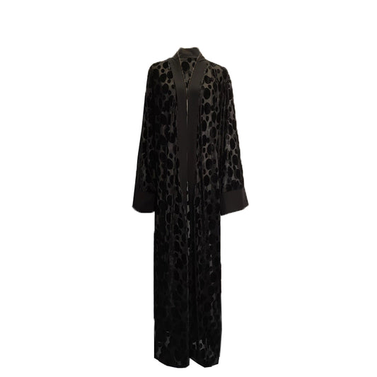 Dubai Frauen Kleidung Maxi lang Kaftan Abaya Malaysian Robe Cardigan