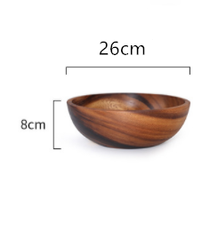 Acacia wood bowl Holz Gescher