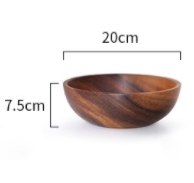 Acacia wood bowl Holz Gescher