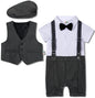 Baby boy suit. One piece gentleman suit