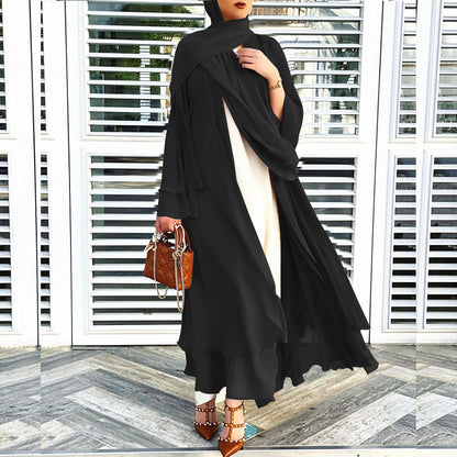 Neueste Muslimischen Abaya Mode Weiche Und Elegante Große