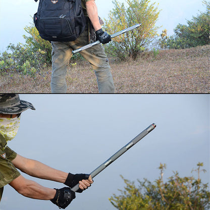 Outdoor Defense Tactical Stick Alpenstock Wandern Camping Ausrüstung Multifunktionaler Gehstock