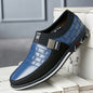 Big leather shoes for men. New casual leather shoes for men