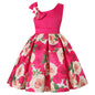 Girls dresses Girls princess dresses Digital print children's dresses