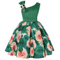 Girls dresses Girls princess dresses Digital print children's dresses