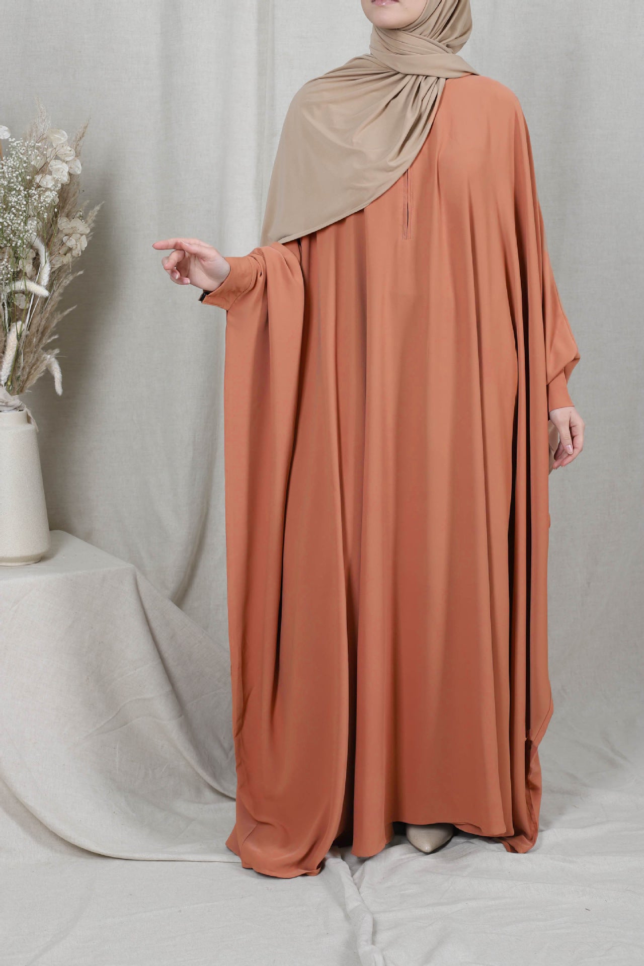 Eid Mit Kapuze Muslimische Frauen Hijab Kleid Gebet Kleidungsstück Jilbab Abaya Lange Khimar Volle Abdeckung Ramadan Kleid Abayas Islamische Kleidung niqab
